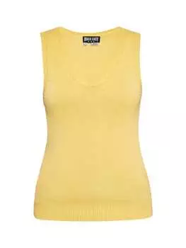 Свитер-жилет ROCKEASY, желтый