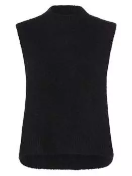 Свитер-Жилет с мохером, содержание пя Opus, синий