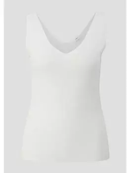 Свитер-жилет s.Oliver, кремовый