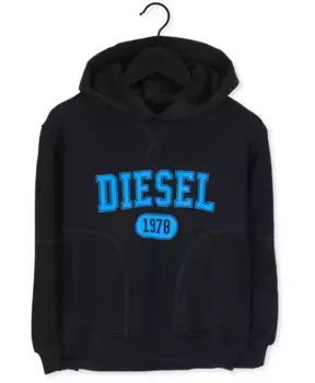 Свитер Жилет с узором поверх Diesel, черный