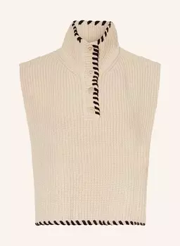 Свитер-жилет SANDRO, бежевый