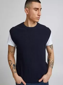 Свитер-Жилет сдбарон Solid, синий