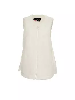 Свитер-жилет taddy, белый