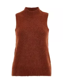 Свитер-жилет Threadbare, коричневый