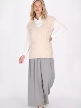 Свитер-Жилет Usha, бежевый