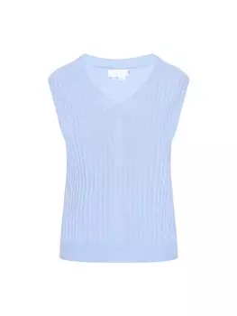 Свитер-жилет usha BLUE LABEL, светло-синий