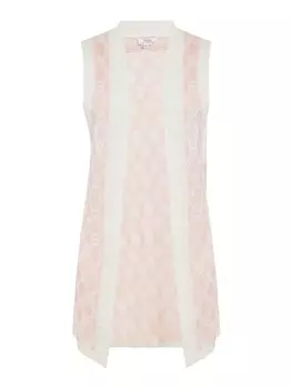 Свитер-жилет usha FESTIVAL, цвет weiss hellrosa