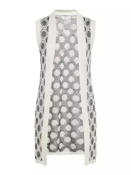 Свитер-жилет usha FESTIVAL, цвет weiss marine