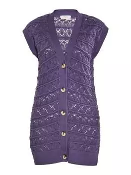 Свитер-жилет usha FESTIVAL, фиолетовый