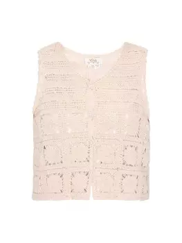 Свитер-жилет usha FESTIVAL, кремовый