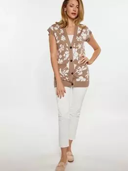 Свитер-Жилет Usha, коричневый