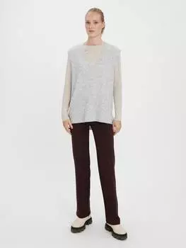 Свитер-жилет Vero Moda, светло-серый