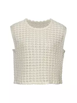 Свитер-жилет Vivance, белый