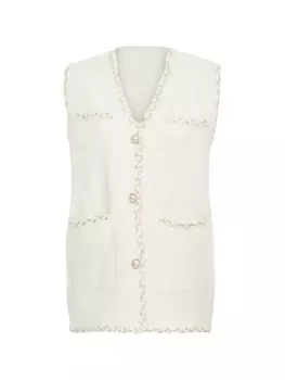 Свитер-жилет zitha, белый