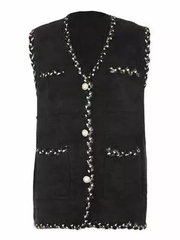 Свитер-жилет zitha, черный