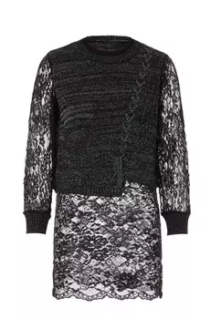 Свитер Zitha, пятнистый черный