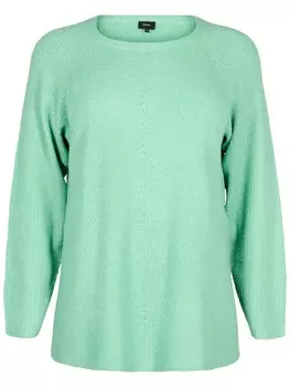 Свитер Zizzi Casunny, мятный