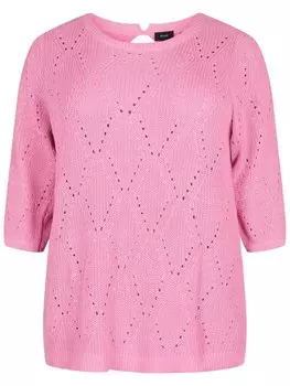 Свитер Zizzi Memmi, светло-розовый