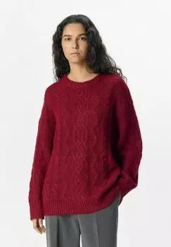 Свитер ZOPF Object, темно-красный