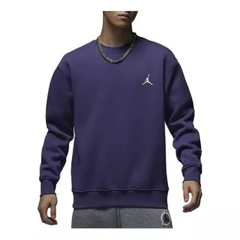 Свитера Flight MVP свитшот с круглым вырезом из флиса и графикой Air Jordan, синий
