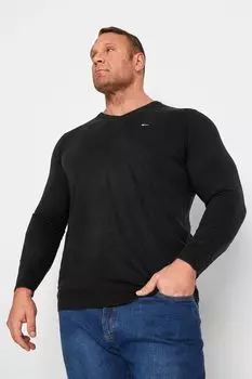 Свитера Харрингтон BadRhino Big & Tall, черный