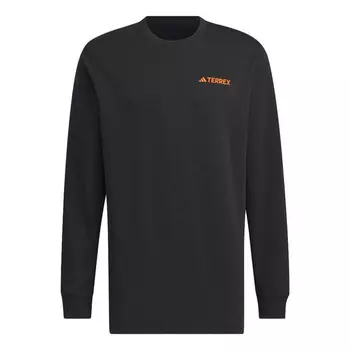 Свитера ls gfx футболка Adidas, черный