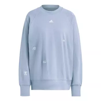 Свитера свитера bluv q1 Adidas, фиолетовый