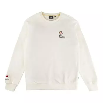 Свитера x ноль через ноль графический пуловер New Balance, белый