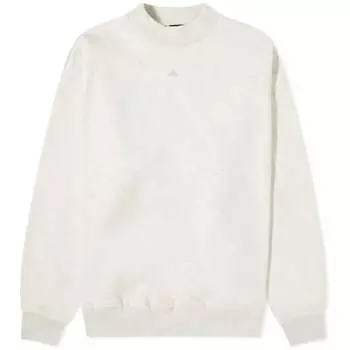 Свитшот Adidas Basketball, кремово-белый