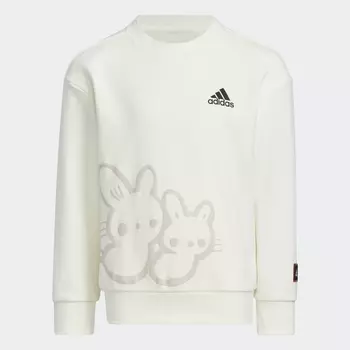 Свитшот Adidas Kids CNY, белый