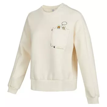 Свитшот Adidas Neo Sportswear Round Neck Casual, кремовый