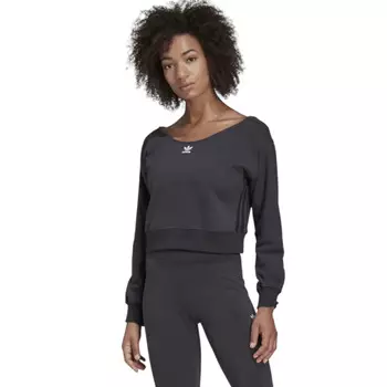 Свитшот Adidas Originals Slouchy Crew, черный