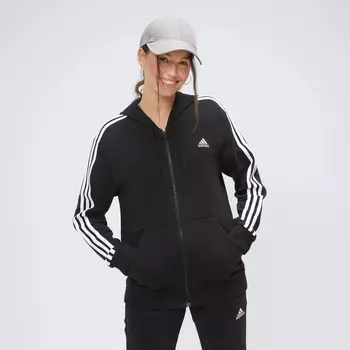Свитшот Adidas с капюшоном, черный