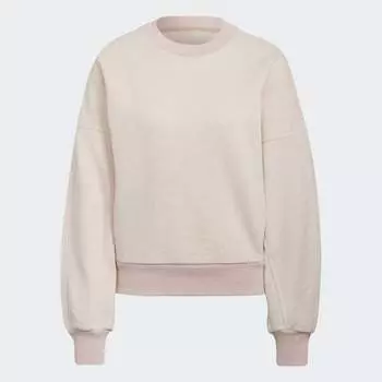Свитшот Adidas Sportswear Studio Lounge Fleece, светло-розовый