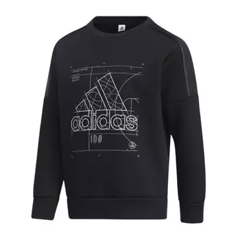 Свитшот Adidas Training Essentials Space Crew, черный