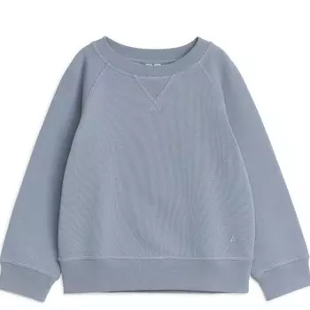 Свитшот Arket Cotton Unisex, синий