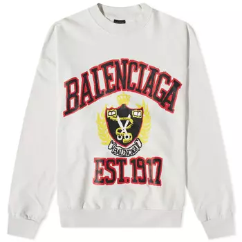 Свитшот Balenciaga College Crew