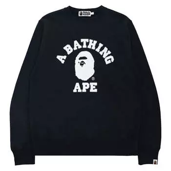 Свитшот Bape College, черный