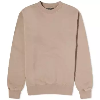 Свитшот Beams Plus Crew, хаки