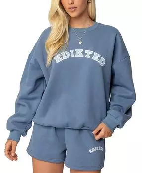 Свитшот Beyond Edikted Edikted, синий