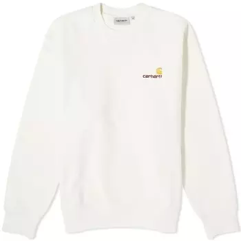 Свитшот Carhartt Wip American Script, белый