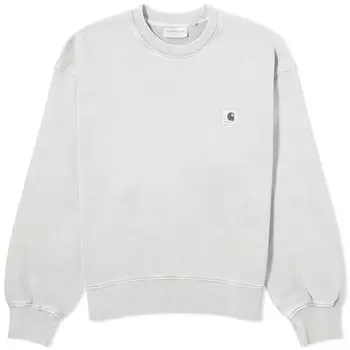 Свитшот Carhartt Wip Nelson, светло-серый
