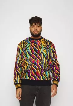 Свитшот Carlo Colucci, черный/многоцветный