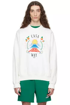 Свитшот Casa Way горный Casablanca, цвет off-white