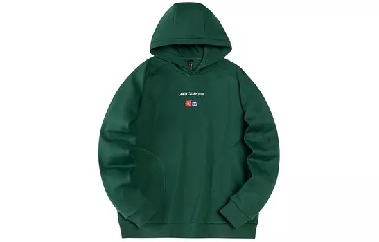 Свитшот Champion All Weather Series унисекс, теплый, нефритово-зеленый Anta, зеленый