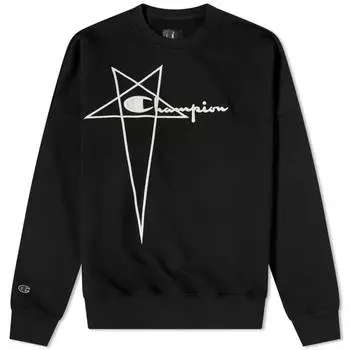 Свитшот Champion & Rick Owens, черный