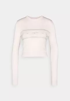 Свитшот CHIARA FERRAGNI ТРИКОТАЖ, розовый