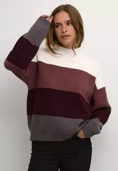 Свитшот Culture ОЛИВИЯ БЛОК, цвет winetasting