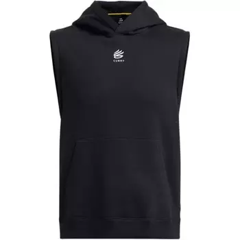 Свитшот Curry Splash мужской черный/белый Under Armour, черно-белый