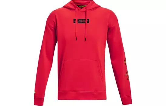 Свитшот Curry X Sesame Street мужской красный Under Armour, красный